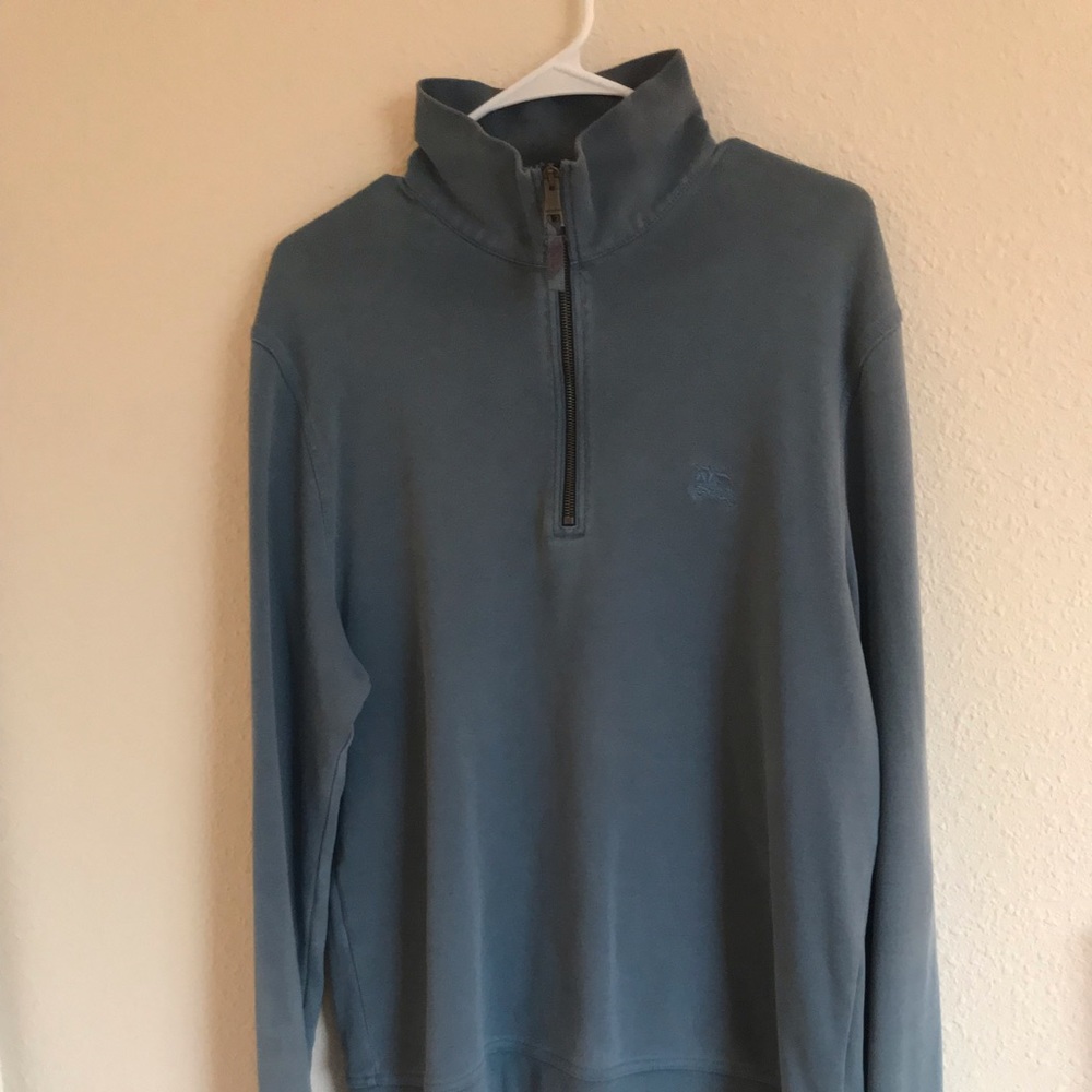Burberry Brit 1/2 Zip pullover Size Large